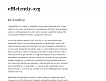 Tablet Screenshot of efficiently.org